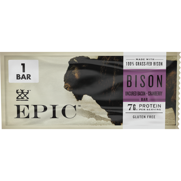 EPIC Bison Bacon Cranberry