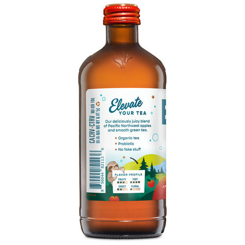 Brew Dr. Kombucha Crisp Apple, Organic Kombucha