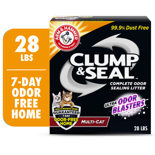Arm & Hammer Clump & Seal Multi-Cat Complete Odor Sealing Cat Litter