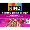 KIND Gluten Free, Mixed Berry, Healthy Grains Energy Bars , 10 Count, Value Pack, 1 Cardboard Box