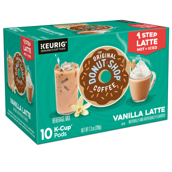 The Original Donut Shop One Step Vanilla Latte K-Cup Pods