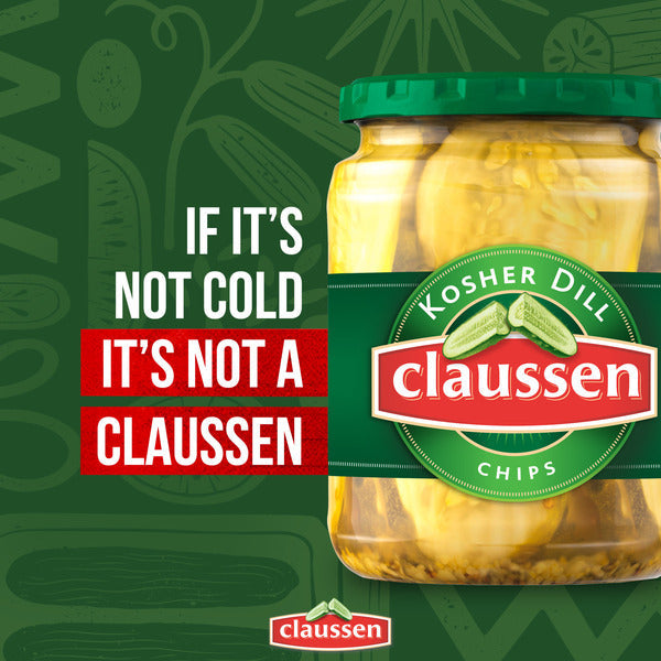 Claussen Kosher Dill Pickle Chips