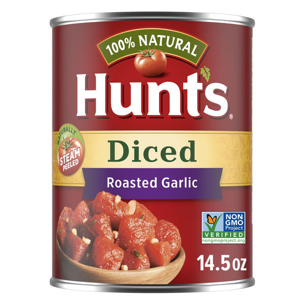 Hunt's Diced Tomatoes with Roasted Garlic