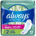 Always Ultra Thin Long Super Pads with Flexi-Wings️