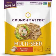 Crunchmaster Multi-Seed, Roasted Garlic️