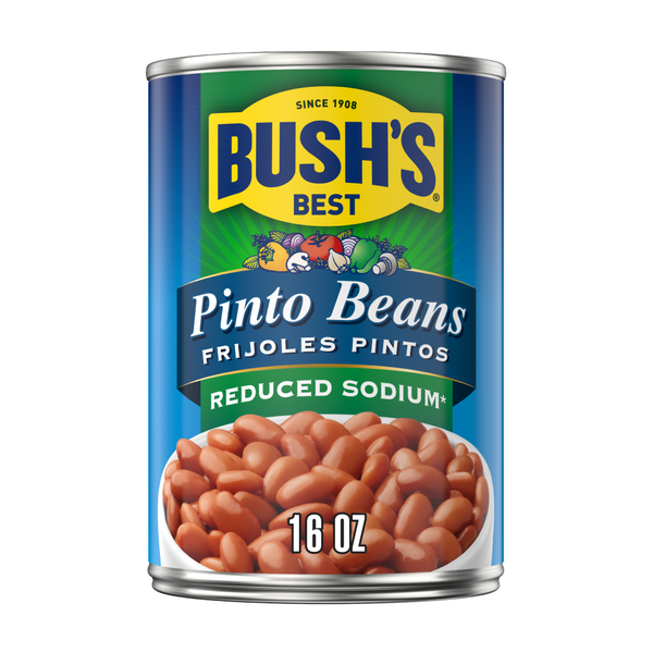 Bush's Best Reduced Sodium Pinto Beans