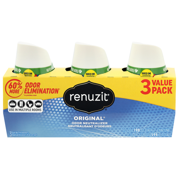 Renuzit Gel Original Air Fresheners Value Pack