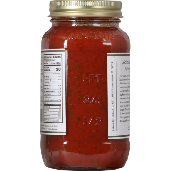 Terlato Kitchen Sauce, Tomato Basil