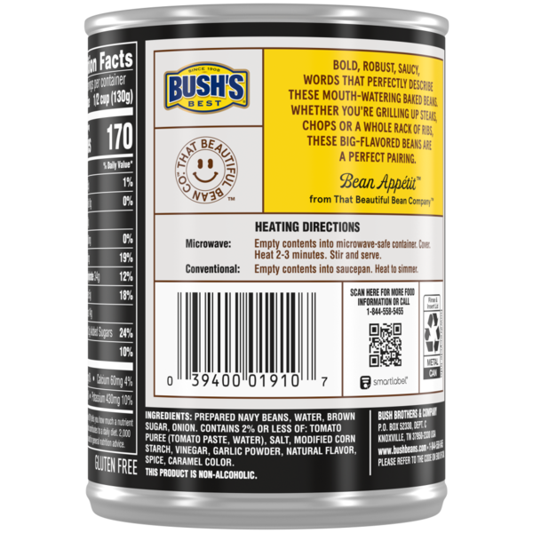 Bush's Best Bourbon and Brown Sugar Grillin' Beans
