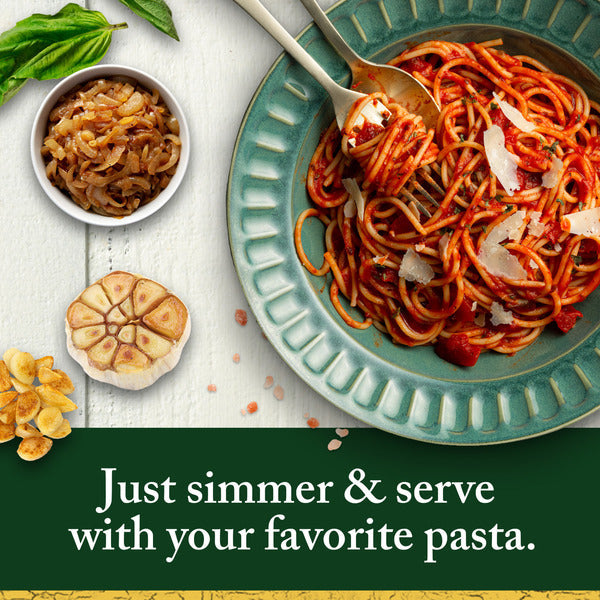 Classico Caramelized Onion & Roasted Garlic Tomato Spaghetti Pasta Sauce