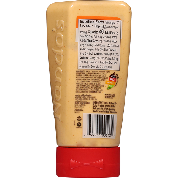 Nando's Perinaise Spread & Dressing