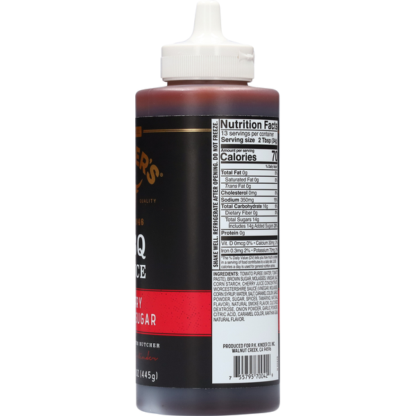 Kinder's Cherry Brown Sugar BBQ Sauce