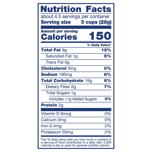 SkinnyPop Avocado Lime Flavored Popcorn