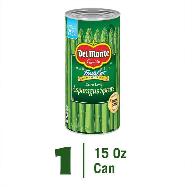 Del Monte FRESH CUT Extra Long Asparagus Spears, Canned Vegetables