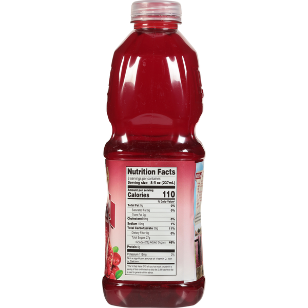 Langers Juice Cocktail, from Concentrate, Cranberry Pomegranate