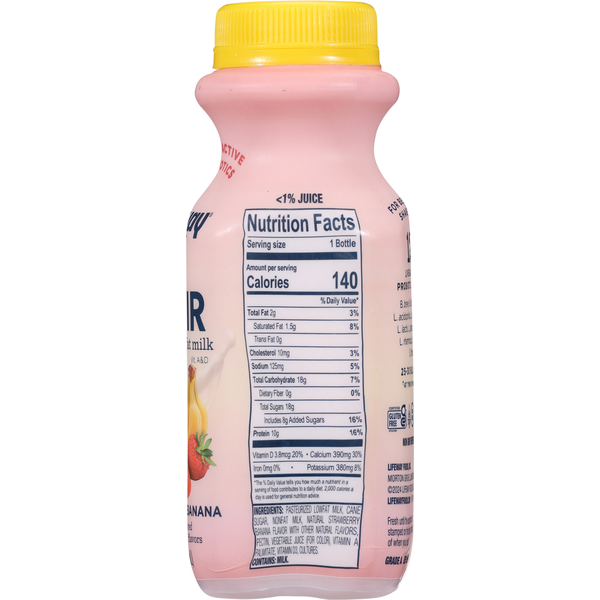 Lifeway Kefir, Strawberry Banana