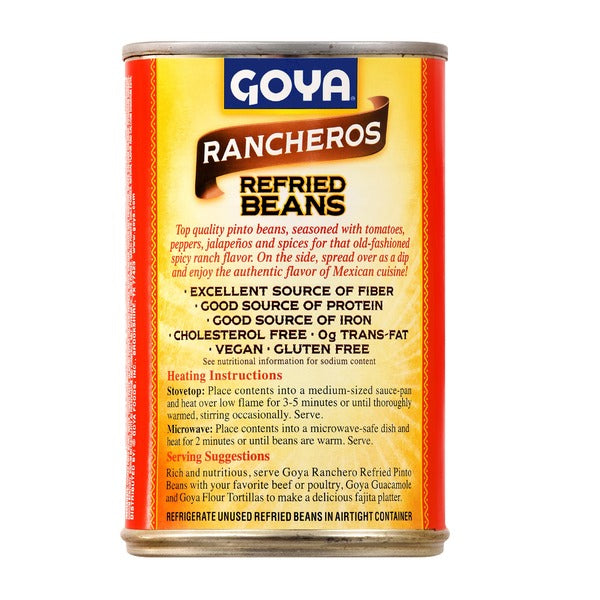 Goya Rancheros Refried Beans