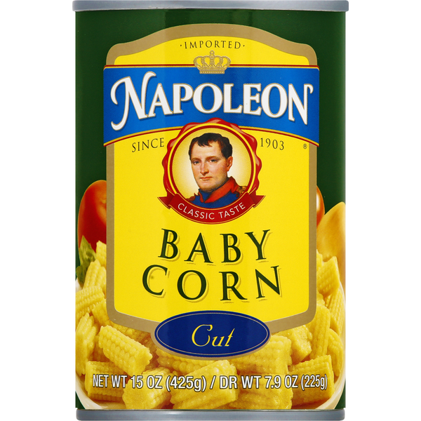 Napoleon Co. Baby Corn, Cut