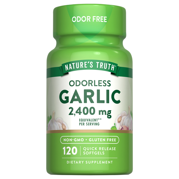 Nature's Truth Odorless Garlic 240 mg Softgels
