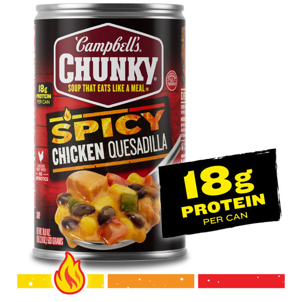 Campbell's Spicy Chicken Quesadilla Soup