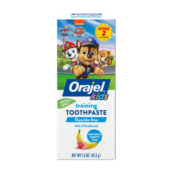 Orajel Nickelodeon Paw Patrol Fruity Fun Training Toothpaste