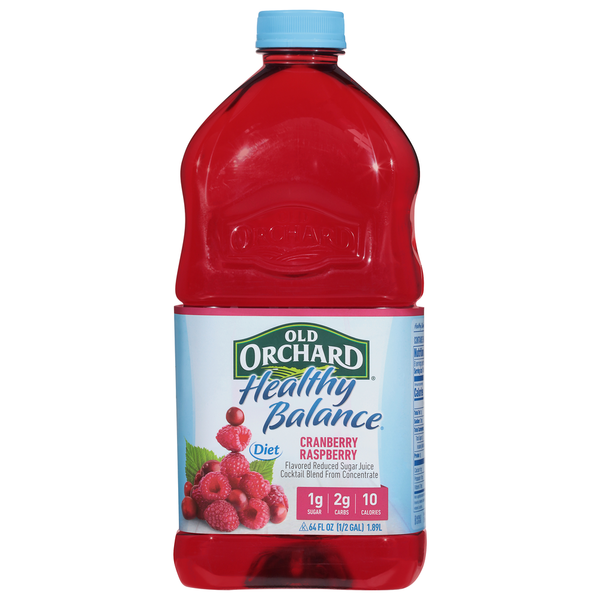 Old Orchard Diet Cranberry Raspberry Juice Cocktail