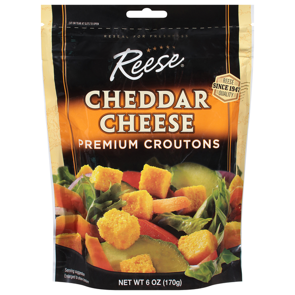 Reese's Croutons, Premium, Cheddar Cheese