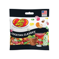 Jelly Belly Cocktail Classics jelly beans candy bag featuring non-alcoholic cocktail-inspired gourmet jelly bean flavors, colorful assorted beans, and resealable packaging. Made in the USA.