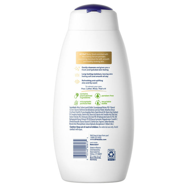 NIVEA Aloe & Lily Refreshing Body Wash