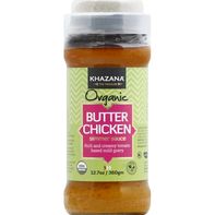 Khazana Simmer Sauce, Organic, Butter Chicken️