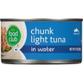 Food Club Light Tuna In Water, Chunk️