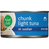 Food Club Light Tuna In Water, Chunk️