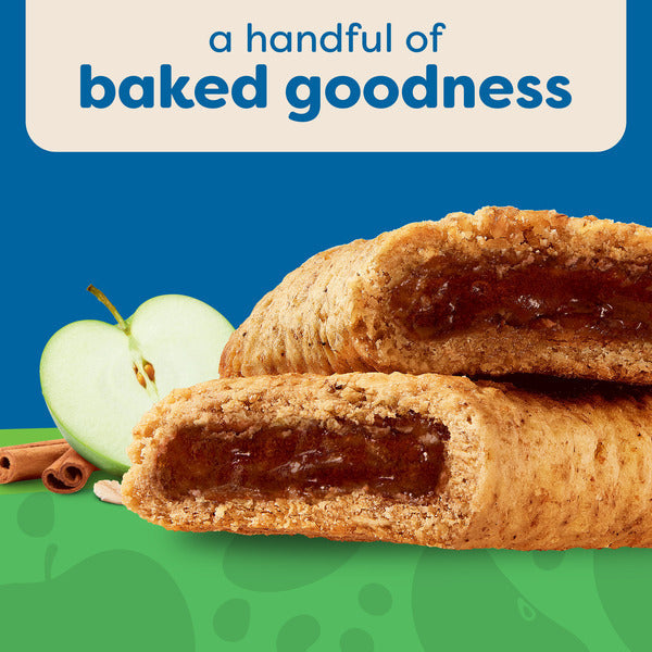 Kellogg’s Nutri-Grain Apple Cinnamon Breakfast Bars, Made with 10g Whole Grains, 8 Count