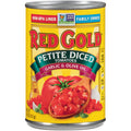 Red Gold Petite Diced Tomatoes Garlic & Olive Oil