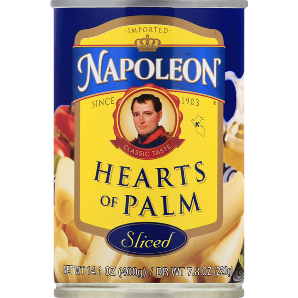 Napoleon Co. Heart of Palm, Sliced