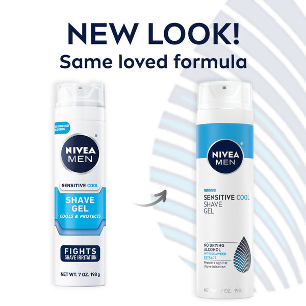 NIVEA Men Sensitive Cooling Shaving Gel