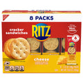 Ritz Cheese Sandwich Crackers, Lunch Snacks, Snack Packs 11 oz
