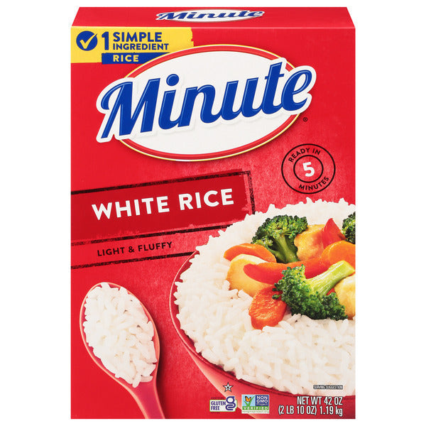 Minute Rice Instant White Rice, Gluten-Free