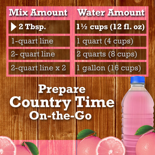 Country Time Pink Lemonade Naturally Flavored Powdered Drink Mix