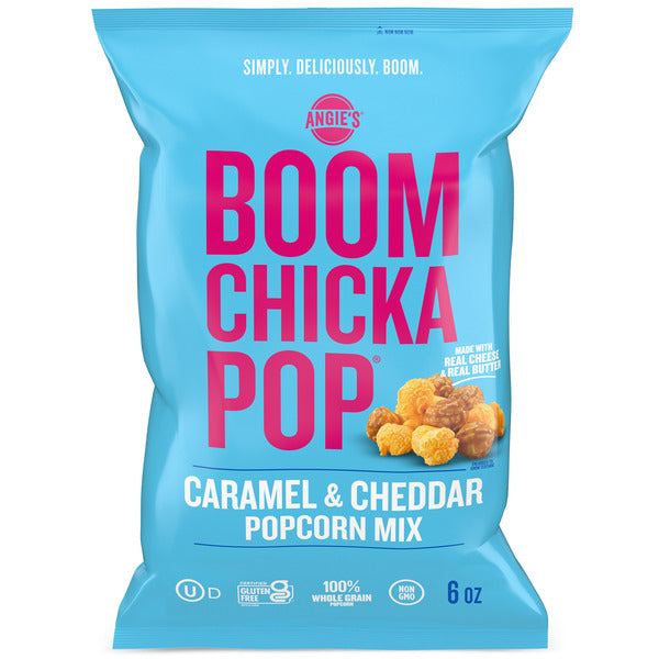 Angie's BOOMCHICKAPOP Caramel & Cheddar Popcorn Mix