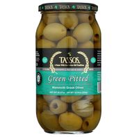 Tassos Pitted Green Mammoth Greek Olives️