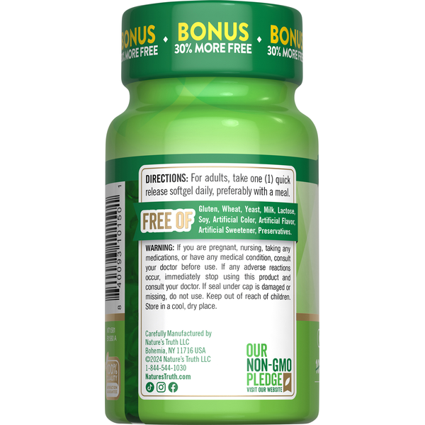 Nature's Truth Vitamin D3 Softgel