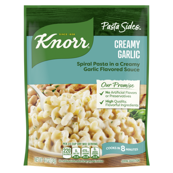 Knorr Pasta Sides Creamy Garlic