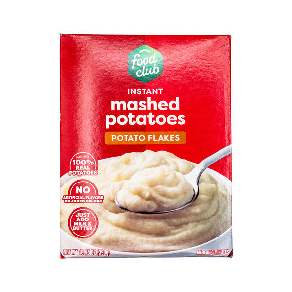 Food Club Mashed Potatoes Instant Potato Flakes