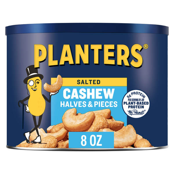 Planters Cashews Halves & Pieces