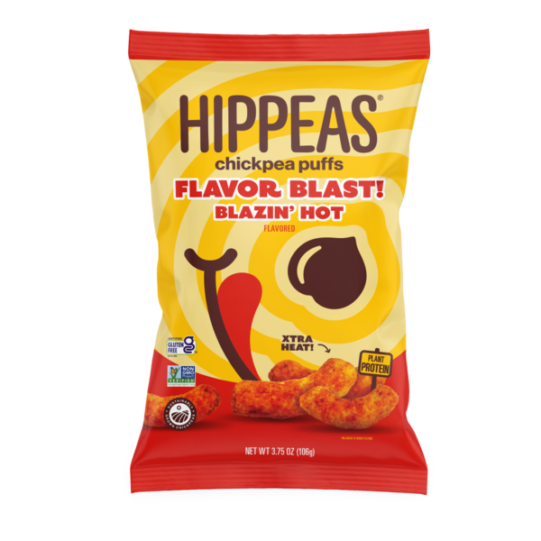 HIPPEAS Flavor Blast Blazin' Hot Puffs