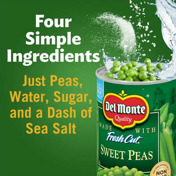 Del Monte Sweet Peas Canned Vegetables