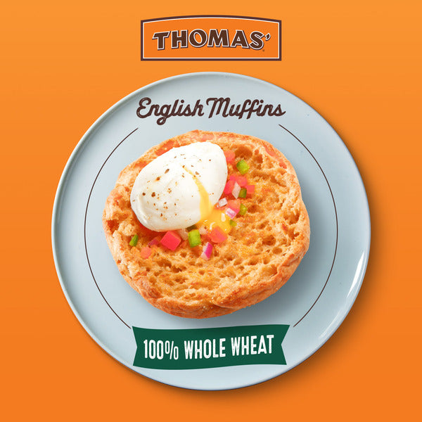 Thomas’ 6 ct, Whole Wheat, English Muffins, English Muffins, 12 oz