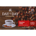 Day to Day Coffee, Light Roast, Hazelnut Creme, Single Serve Cups