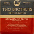 Two Brothers Coffee, Whole, Medium Roast, Brewhouse Blend